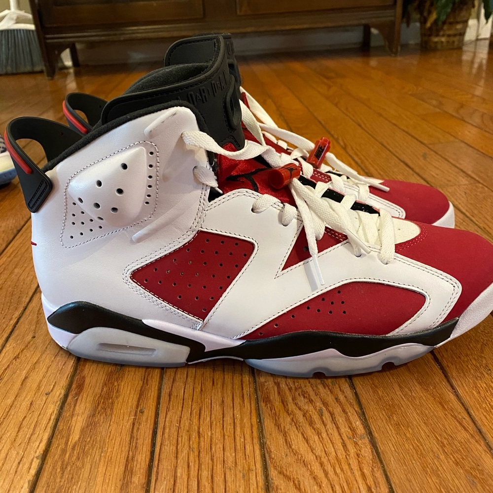 Air Jordan 6 Carmine.